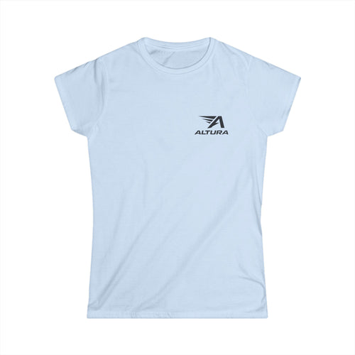 Altura Logo Tee — Women's White Casual Graphic T-Shirt